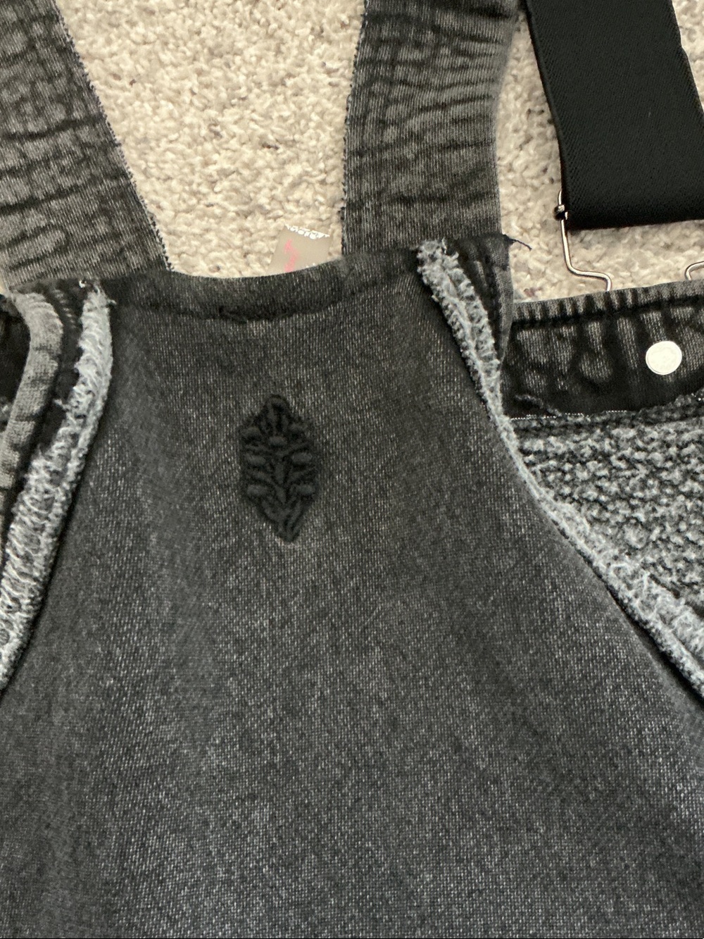 FP Movement by Free People Making It Overalls ~ Washed Black - Picture 13 of 13